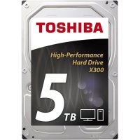   Toshiba X300 3.5" 5Tb SATA-III, 128Mb, 7200rpm HDWE150UZSVA