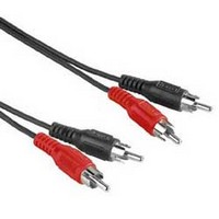   . Hama RCA Connecting Cable 2 RCA Plugs - 2 RCA Plugs, 5 m HAMA