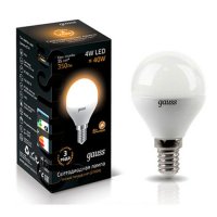  LED  Gauss Globe E14 4W 220V  