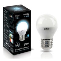  LED  Gauss Globe E27 4W 220V  