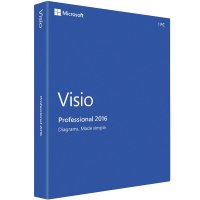 Visio Pro 2016,   1  / ,  , Win All Lng PK Lic Online DwnLd C2R