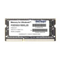   SO-DIMM DDR-III 8Gb 1333Mhz PC-10600 Patriot Low Voltage (PSD38G1333L2S)