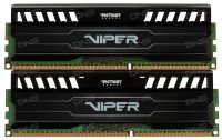   DDR-III 8Gb 1600MHz PC-12800 Patriot Viper 3 Black Mamba (PV38G160C9K) 2*4 KIT