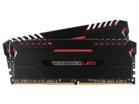   Corsair Vengeance LED Red DDR4 DIMM 3000MHz PC4-24000 CL15 - 16Gb KIT (2x8Gb) CMU16GX4