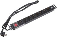 ITK PH12-8D1-P PDU 8  DIN49440 (. c .)  LED ., 1U,  2   DIN49441, 