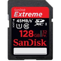   SDHC SanDisk SDX-128G-X46"