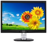  Philips 24" 240P4QPYNB (00/01) Glossy-Black IPS LED 7ms 16:10 HDMI M/M 20M:1 300cd USB Displ