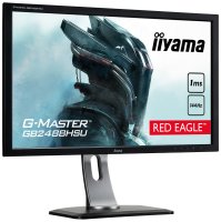  24" iiYama G-Master GB2488HSU-B3  TFT-TN 1920x1080 350 cd/m^2 1 ms DVI HDMI DisplayPor