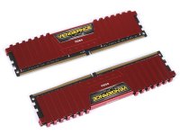   DIMM 16Gb 4  4Gb DDR4 PC21300 2666MHz Corsair Vengeance LPX Red Heat spreader, XMP 2.