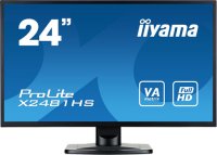  24" Iiyama ProLite X2481HS-B1 VA LED 1920x1080 6ms VGA DVI HDMI