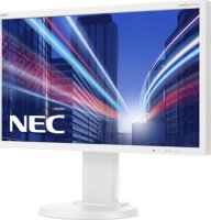  22" NEC MultiSync E224Wi Silver/White AH-IPS LED 1920x1080 14ms VGA DVI DisplayPort