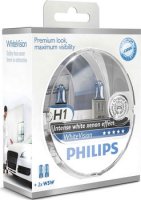   H1 55W White Vision 2 . + W5W 2 . Philips