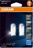   W5W 1W LED 6800K (-) 2 . OSRAM