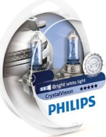   H11 55W Crystal Vision 2 . + W5W 2 . Philips