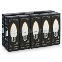   Gauss LED Candle E27 6.5W 100-240V 4100  (A10 .)