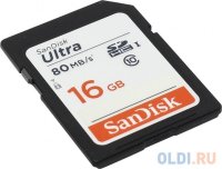   SanDisk (SDSDU-016G-U46) SecureDigital High Capacity Memory Card 16Gb Class10