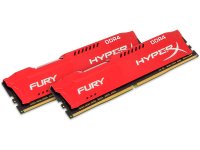   Kingston HyperX Fury Red Series DDR3 DIMM 1866MHz PC3-15000 CL10 - 16Gb KIT (2x8Gb) HX