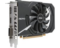  MSI Radeon RX 550 1203Mhz PCI-E 3.0 2048Mb 7000Mhz 128 bit DVI DP HDMI HDCP RX 550 AERO I