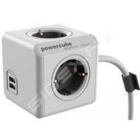   Allocacoc PowerCube Extended USB 1402GY/DEEUPC (4 , 2  USB) (, 