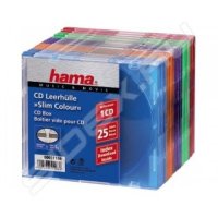  Hama H-51166 Slim  1CD 25  (5 )