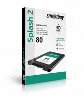   SSD 2.5" 80GB Smartbuy Splash 2 Read 470Mb/s Write 330Mb/s SATAIII SB080GB-