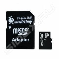   SmartBuy microSDXC 256GB Class 10 UHS-1 + SD adapter (SB256GBSDCL10-01)