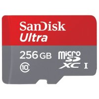   SanDisk Ultra microSDXC Class 10 UHS-I 95MB/s 256GB + SD adapter