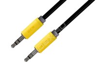   Jack 3.5 mm - Jack 3.5 mm 0.5  (Greenconnect GCR-AVC014-0.5m) (, )