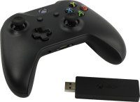  Microsoft XBOX One Wireless Controller Black + Wireless Adapter for Windows CWT-00003