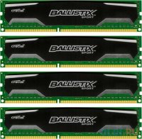   16Gb (4x4Gb) PC3-12800 1600MHz DDR3 DIMM Crucial BLS4CP4G3D1609DS1S00BEU