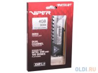  DDR4 4Gb (pc-19200) 2400MHz Patriot Viper4 Elite CL15 Grey PVE44G240C6GY