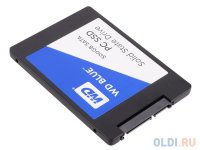   SSD 2.5" 500GB WD Blue (R545/W525Mb/s, TLC, SATA 6Gb/s) (WDS500G1B0A)