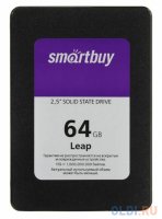 SSD   2.5" 64GB Smartbuy Leap Read 550Mb/s Write 335Mb/s SATA SB064GB-LP-25SA