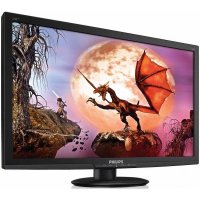  27" Philips 273E3LHSB/00  TN 1920x1080 300 cd/m^2 4 ms DVI HDMI VGA 