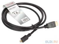  HDMI to MicroHDMI ver1.4V+3D,1,8m TV-COM (CG583K-1.8M)