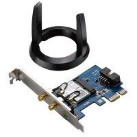    ASUS PCE-AC55BT PCI-E Adapter AC1200, Bluetooth 4.0, 2x ext Antenna