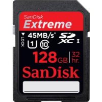   Sandisk Extreme SDXC UHS Class 1 45MB/s 128GB