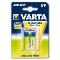  VARTA Power Accu 9V-Block 200 - 1 .