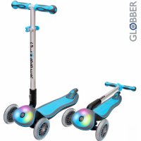   Globber ELITE F My Free Fold up    SKY BLUE 5"/3" 