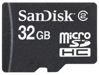   Micro SecureDigital 32Gb SanDisk Ultra microSDHC class 10 UHS-1 (SDSDQL-032G-R35)