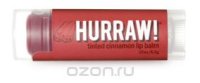 Hurraw    Tinted Cinnamon Lip Balm, 4,3 