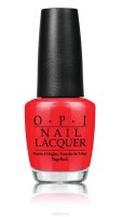 OPI    "I Stop for Red", 15 