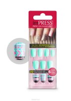 Kiss Broadway     ,   Impress Manicure Accent Bells & Wh