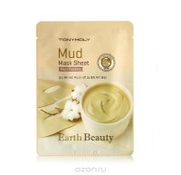 TonyMoly        EARTH BEAUTY MUD MASK SHEET, 15 