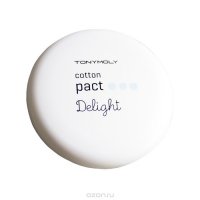 TonyMoly     Delight Cotton Pact 01 - Bright Clear, 5 