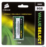   Corsair Value Select (CMSO8GX3M1A1333C9) DDR-III SODIMM 8Gb (PC3-10600) CL9 (for NoteB