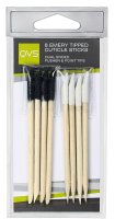 QVS       8 EMERY TIPPED CUTICLE STICKS, 8 