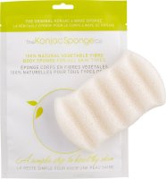  The Konjac Sponge Co    A6 Wave Body - Pure White