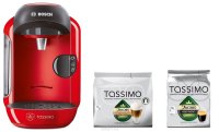  Bosch Tassimo Vivy TAS1253, Red   + 2    