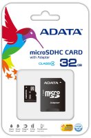   ADATA (microSDHC-32Gb Class10)SecureDigital High Capacity Memory Card